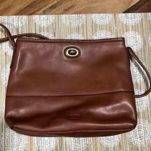 Margot leather crossbody purse